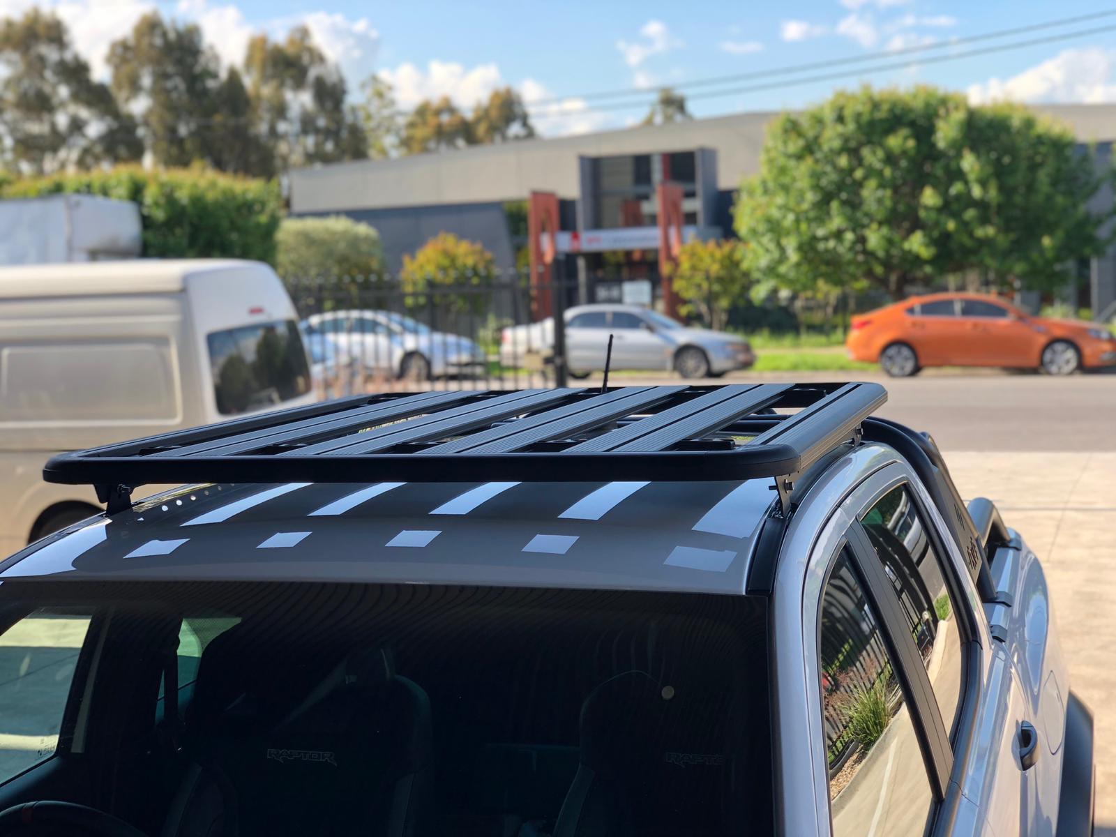 Aluminium Flat Roof Rack Backbone to Suit Mitsubishi Triton MQ MR 2015
