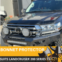 Bonnet Protector Tinted Guard to suit Toyota Landcruiser 200 Series 08/2015 +