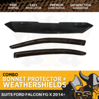  Bonnet Protector Weathershields For Ford Falcon FG-X 2014+ Ute FGX 