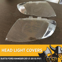 Headlight Covers Lamp Protectors to suit a Ford Ranger PX1 2012-2016