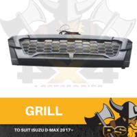 Ps4x4 ISUZU DMAX  2017+FRONT GRILL LED REPLACEMENT BLACK LED