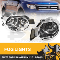 PS4X4 FOG LIGHTS BUMPER LIGHT REPLACEMENTS TO SUIT RANGER MK1 PX1 2012-2015