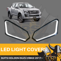 LED DRL Daytime Running Light Headlight Cover for ISUZU D-max DMAX 2017+