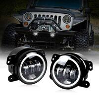 Bull Bar 4inch LED Fog Light Upgrade with Indicator DRL