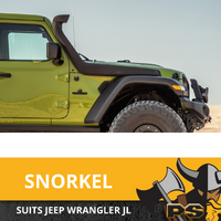 PS4X4 Snorkel Kit Fits Jeep JL Wrangler 2 & 4 Door 2016+ On Petrol Diesel