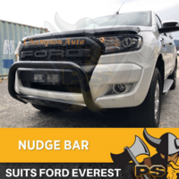 Black Steel Nudge Bar Suitable for Ford Everest 2015 +