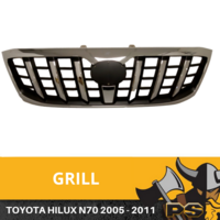 Chrome Grille to suit Toyota Hilux 2005-2011 SR5 OEM Replacement