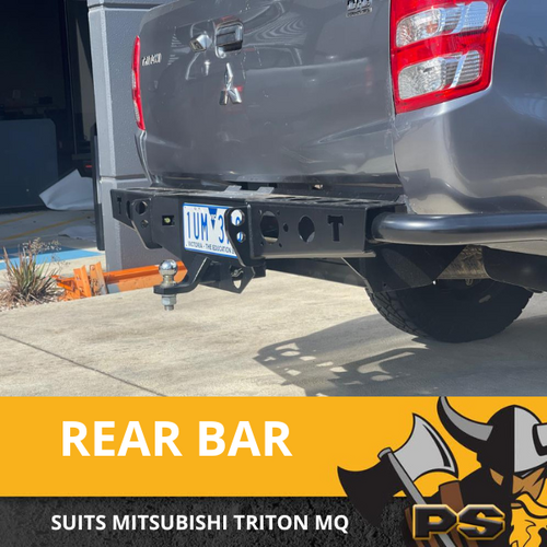 Rear Jack Tow Bar For Mitsubishi Triton MQ 20152018 Heavy Duty ADR